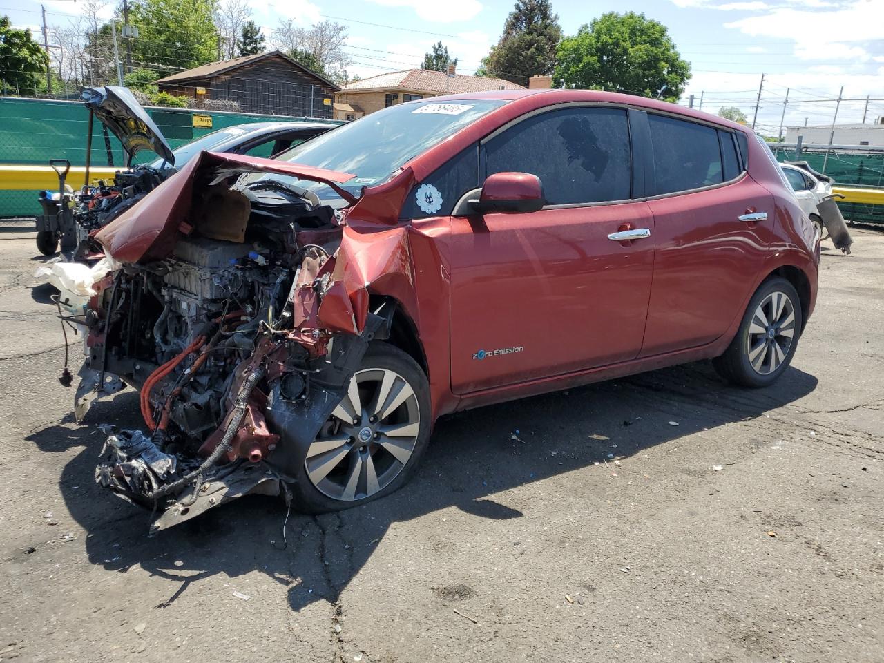 NISSAN LEAF 2013 VIN 1N4AZ0CP9DC407389
