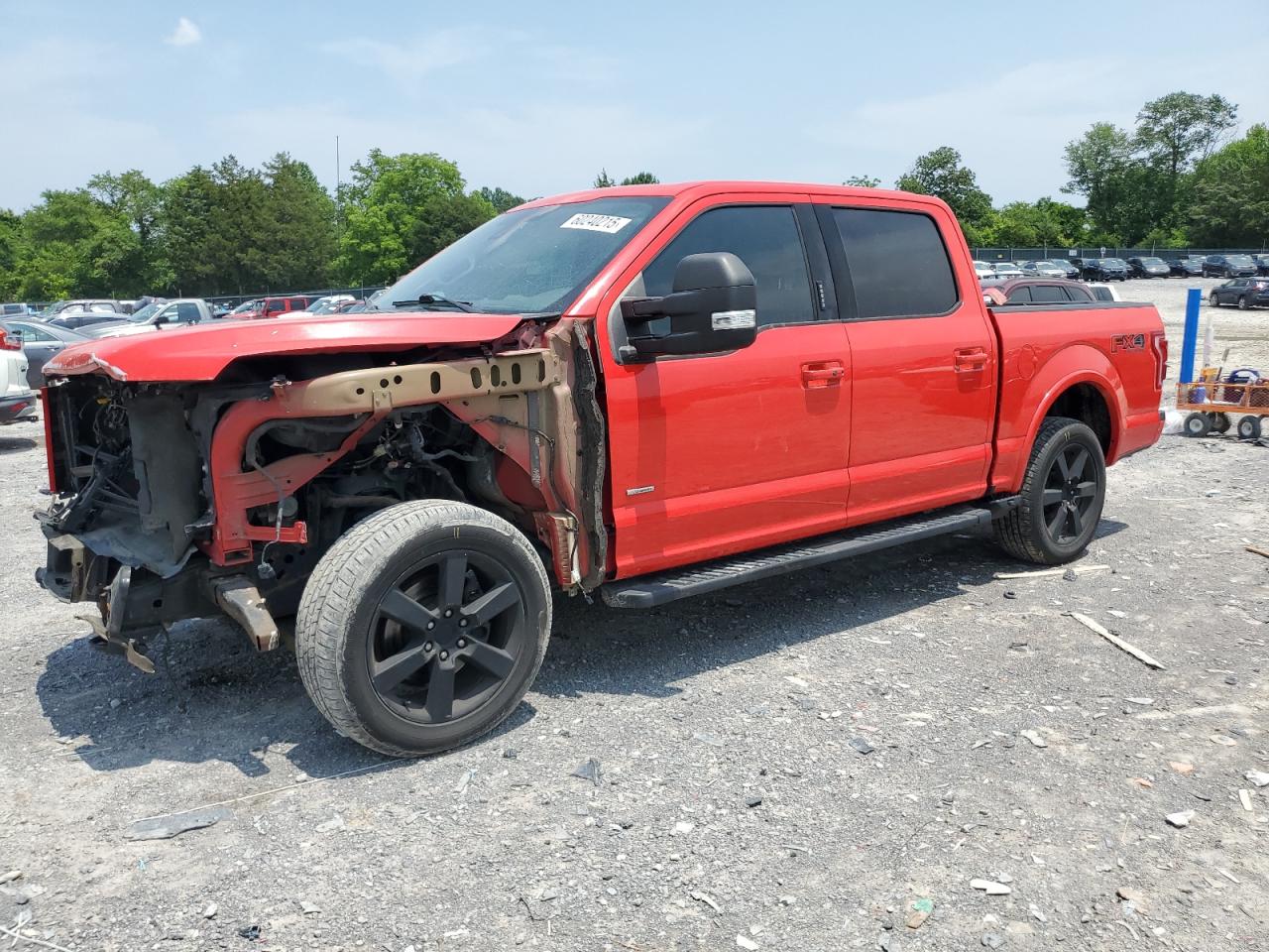 2015 Ford F150 Supercrew продається в Madisonville, TN - Front End