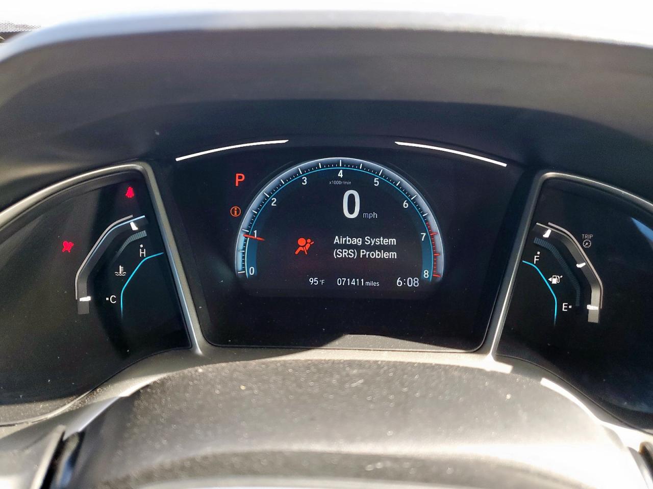 HONDA CIVIC 2017 VIN 19XFC2F7XHE078709 zdjęcie 9