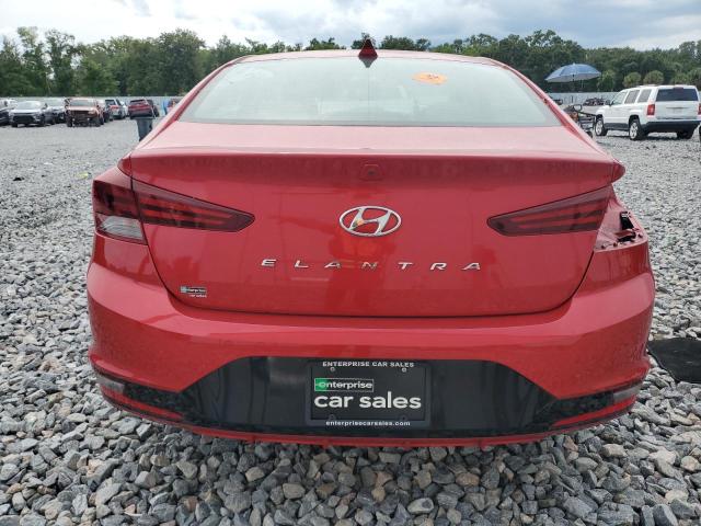  HYUNDAI ELANTRA 2020 Czerwony