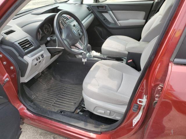  SUBARU FORESTER 2015 Burgundy