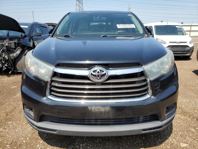  TOYOTA HIGHLANDER 2015 Czarny
