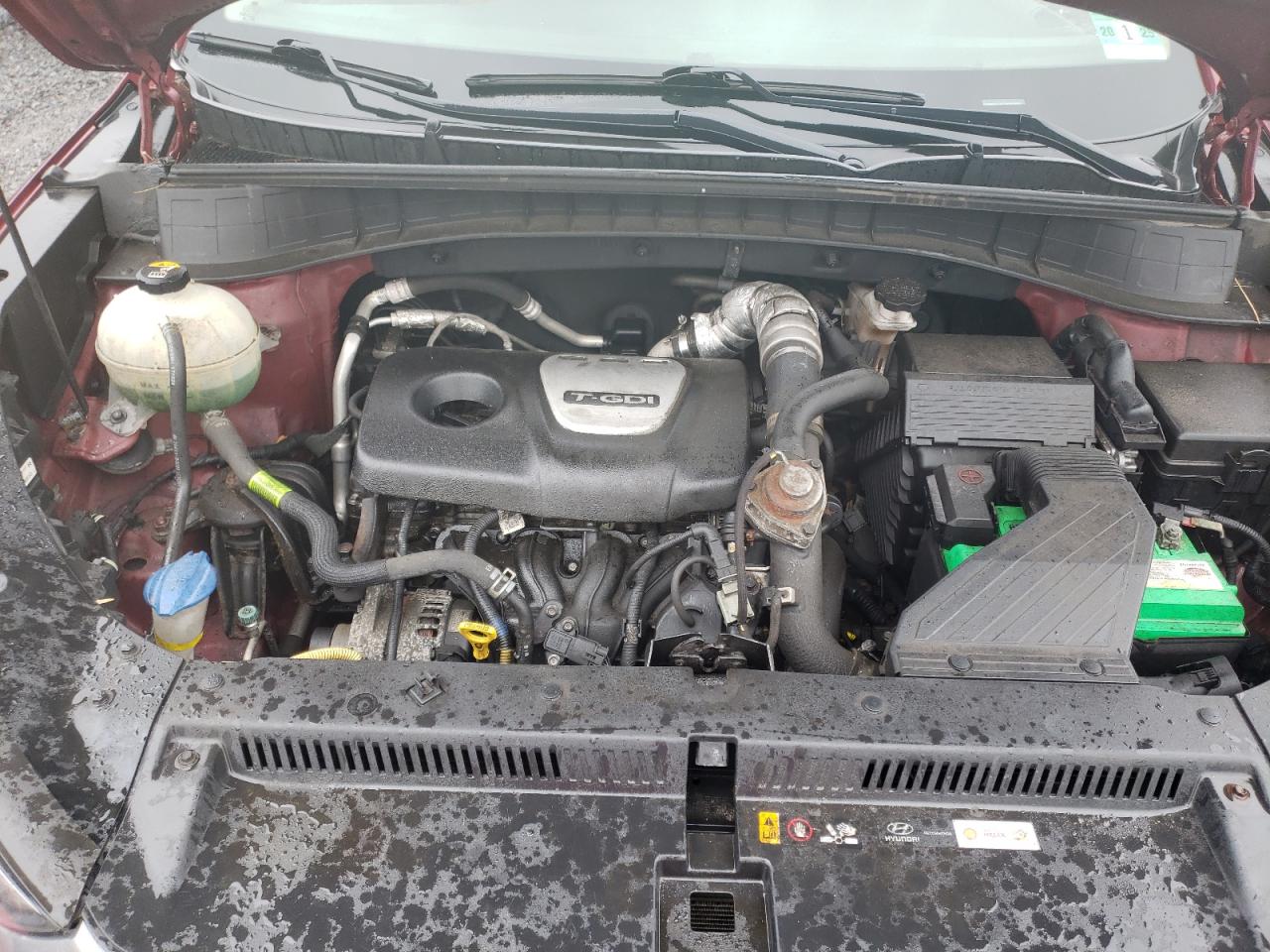 2017 Hyundai Tucson Limited VIN: KM8J3CA22HU593857 Lot: 60505135