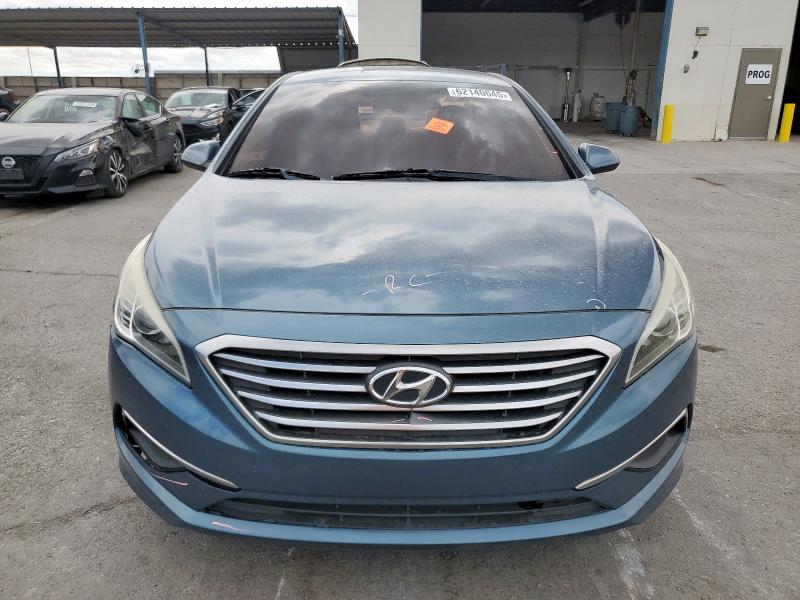  HYUNDAI SONATA 2017 Синий