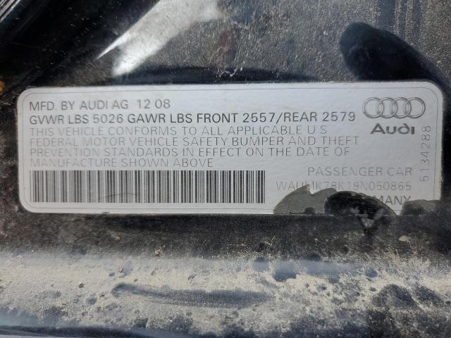 2009 AUDI A4 PRESTIGE  