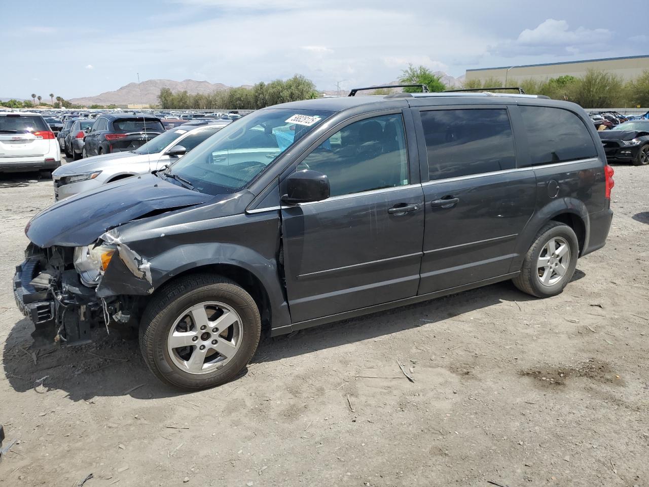 2011 Dodge Grand Caravan Crew იყიდება Las Vegas-ში, NV - Front End