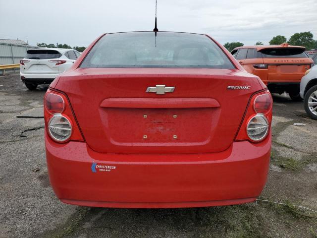  CHEVROLET SONIC 2012 Czerwony