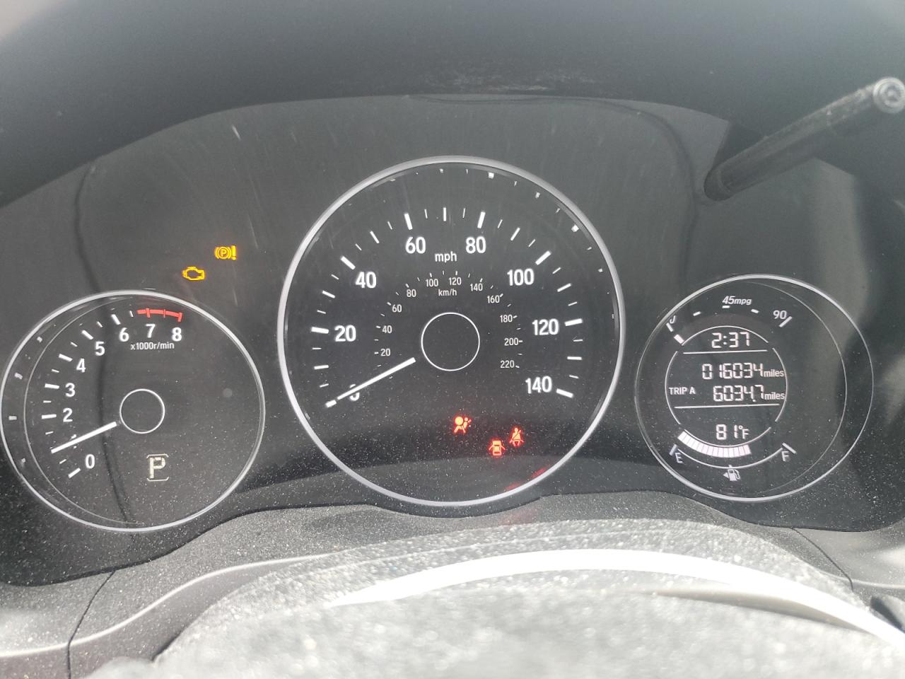 2021 Honda Hr-V Lx VIN: 3CZRU6H33MM732763 Lot: 62941585