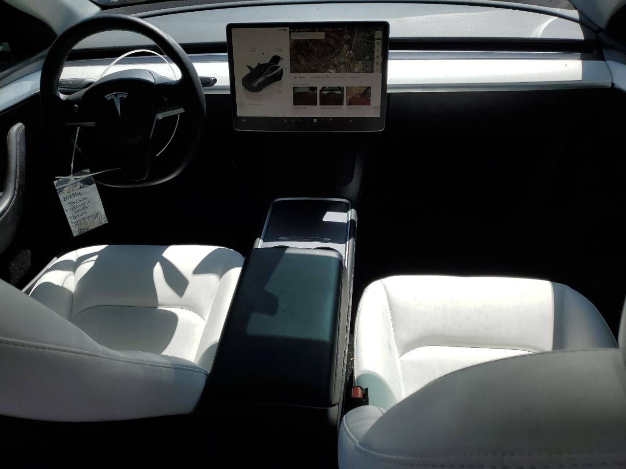 2023 Tesla Model Y VIN: 7SAYGDEE1PF629100 Lot: 61694215