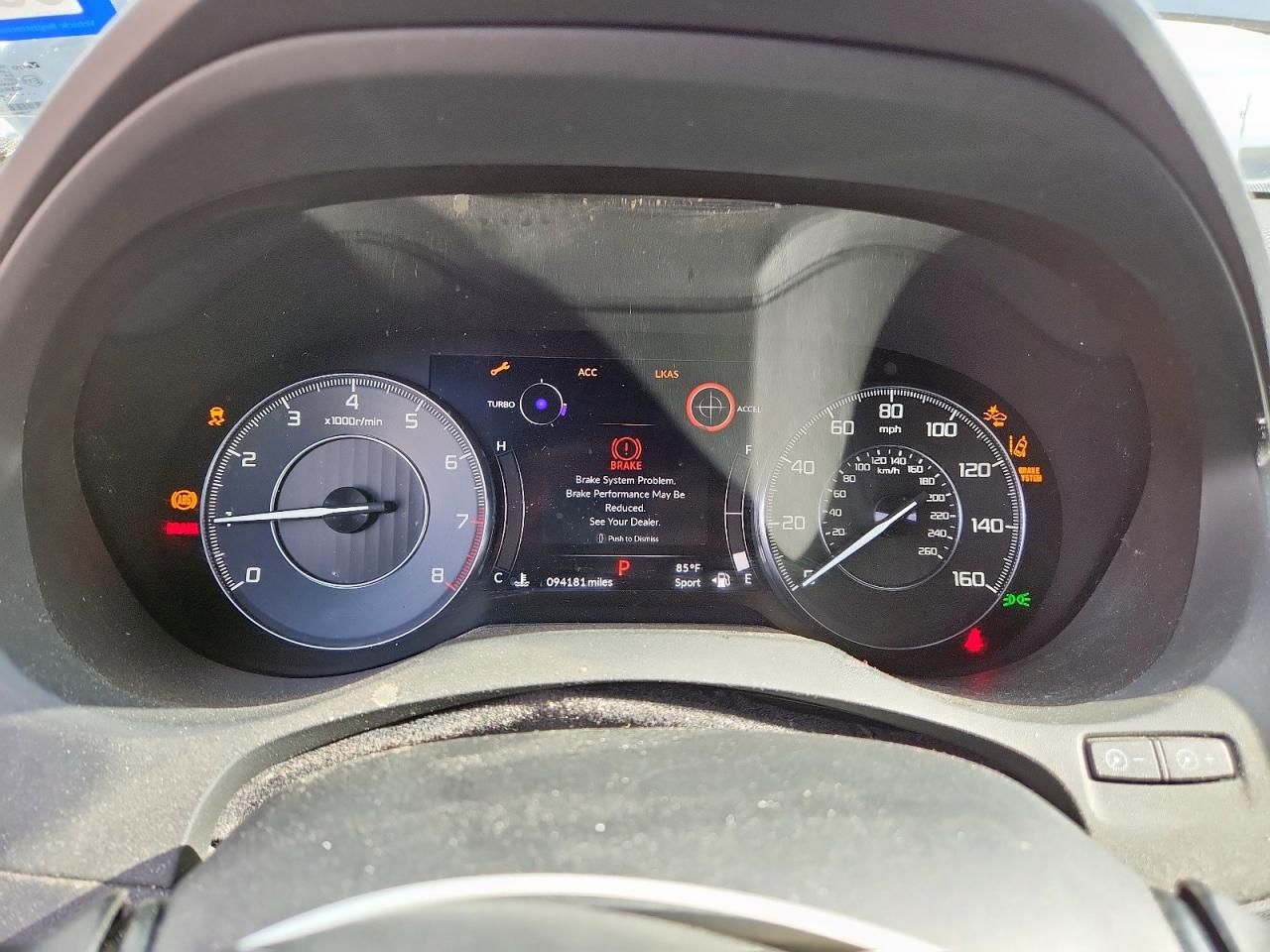 2019 Acura Rdx VIN: 5J8TC1H30KL024245 Lot: 61692585
