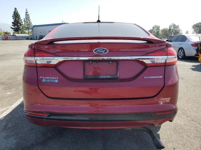  FORD FUSION 2017 Czerwony