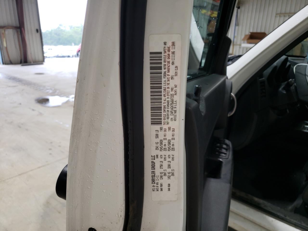 2011 Dodge Nitro Heat VIN: 1D4PU4GX7BW607335 Lot: 59881235