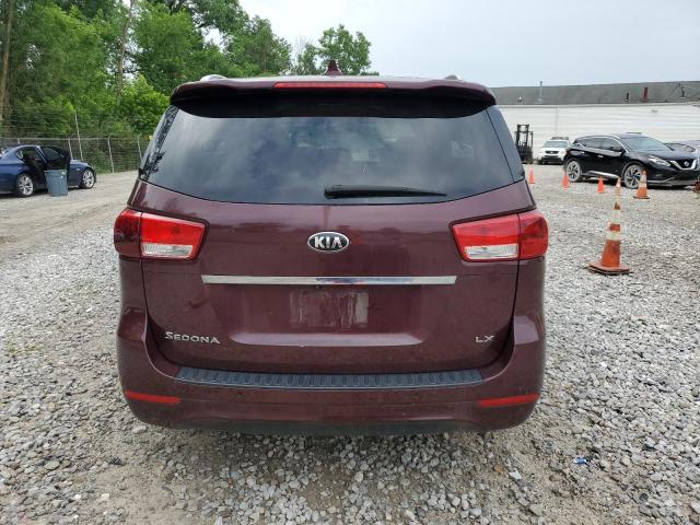 2016 KIA SEDONA LX  