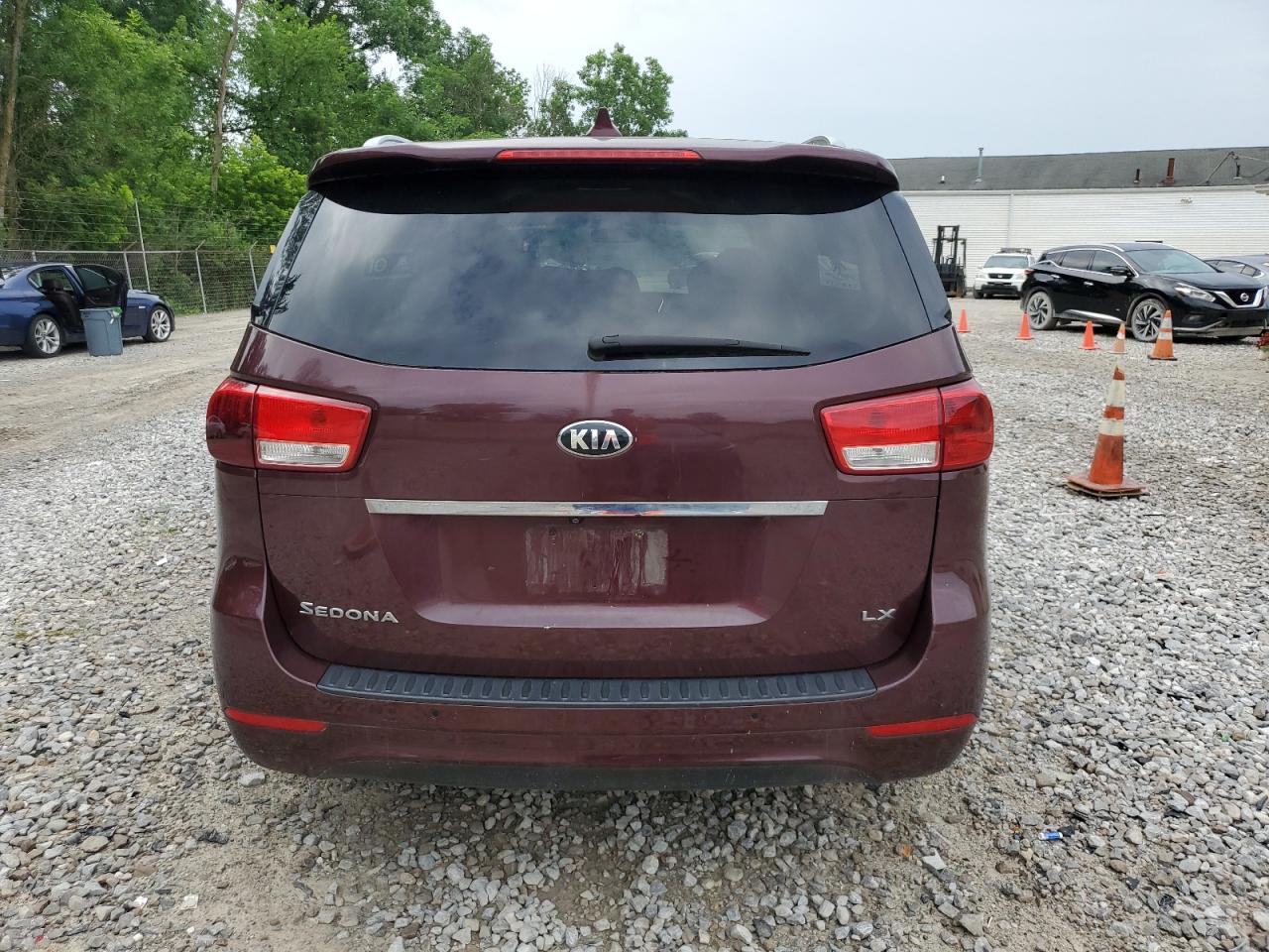 2016 Kia Sedona Lx VIN: KNDMB5C10G6197675 Lot: 62944545