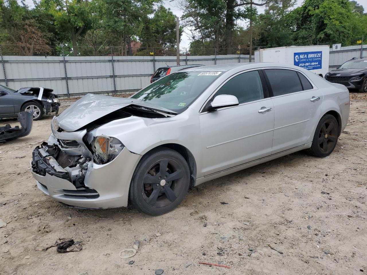 2012 Chevrolet Malibu 1Lt იყიდება Hampton-ში, VA - Front End