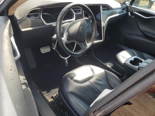 Hatchbacks TESLA MODEL S 2014 Brązowy