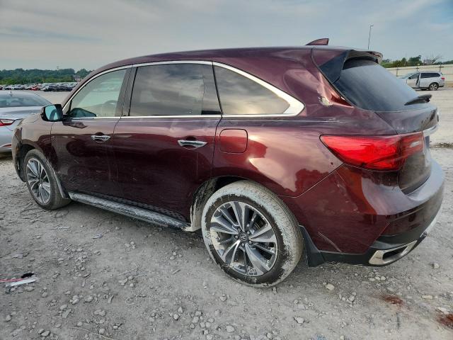  ACURA MDX 2017 Bordowy