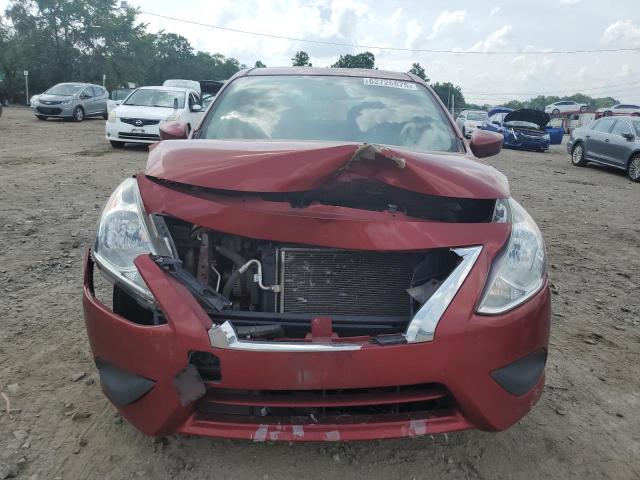  NISSAN VERSA 2017 Red