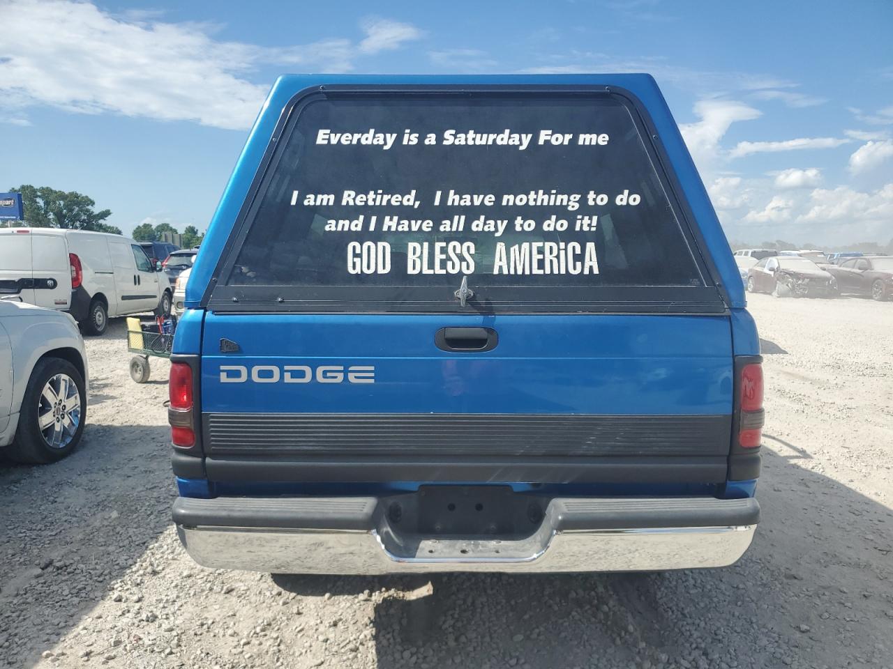 1999 Dodge Ram 1500 VIN: 1B7HC16Z6XS274176 Lot: 62464645