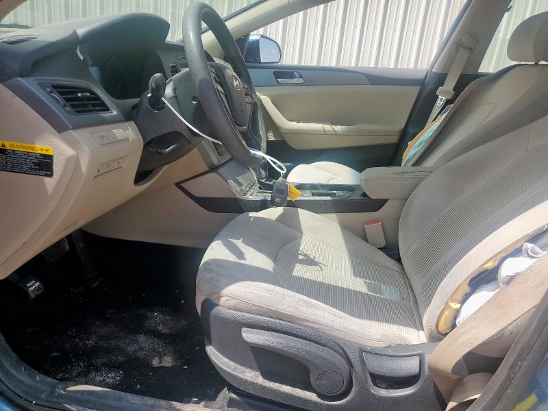 Sedans HYUNDAI SONATA 2016 Granatowy