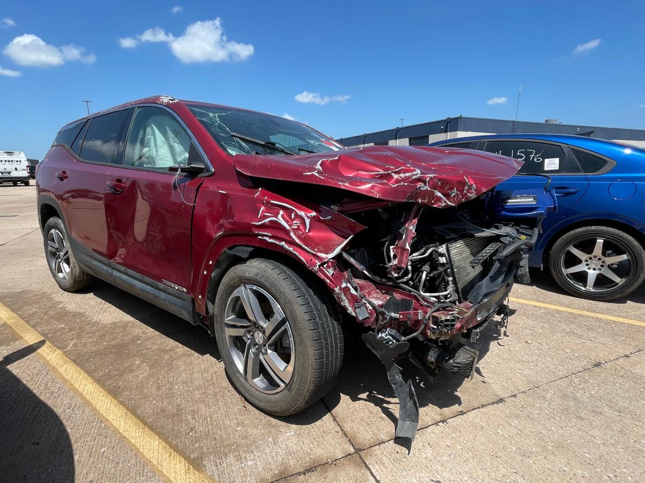 2019 Gmc Terrain Slt للبيع في Oklahoma City، OK - Front End