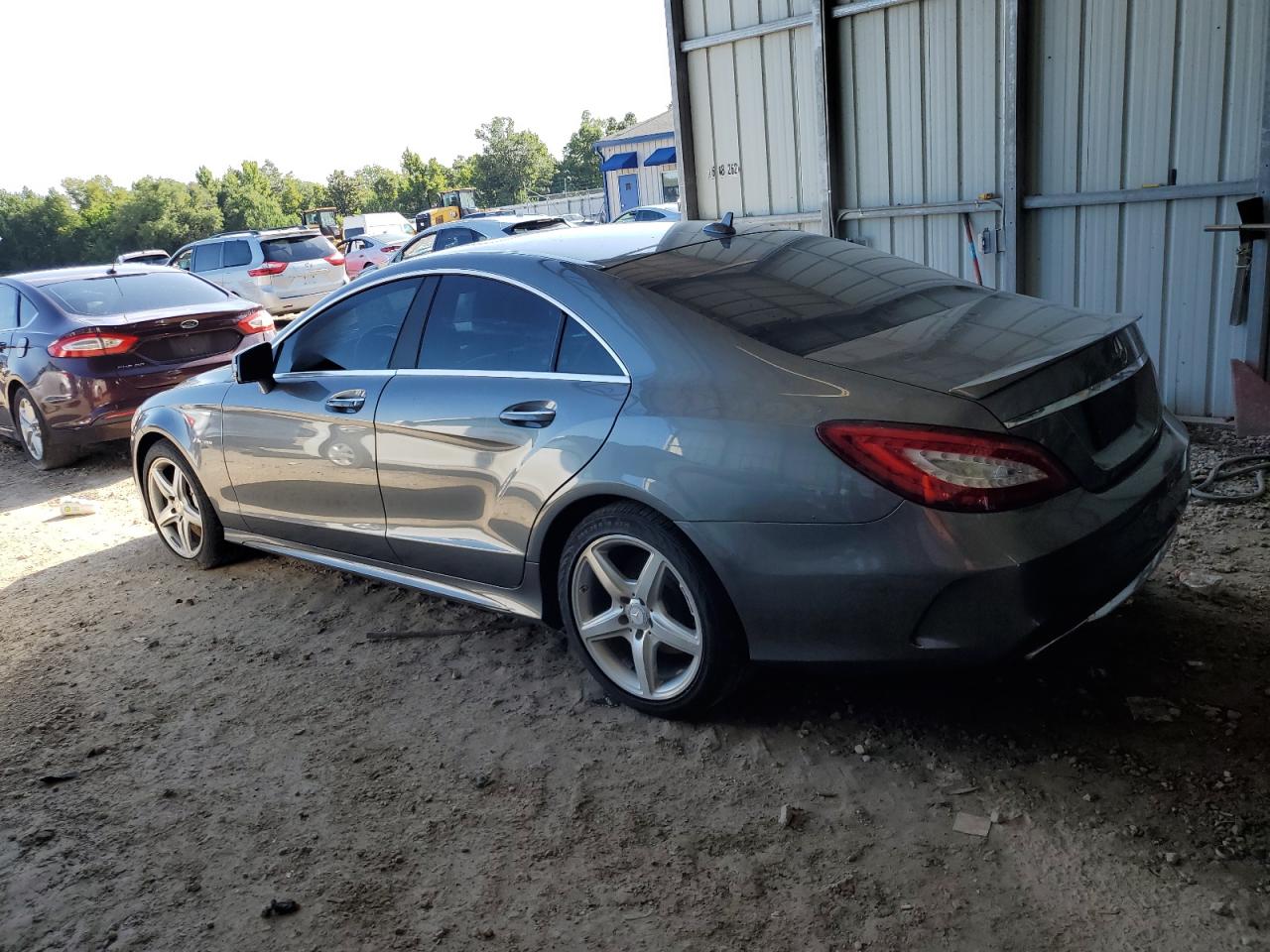 2016 Mercedes-Benz Cls 550 grey sedan gas WDDLJ7DB4GA182357 photo #3