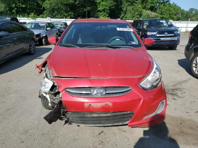  HYUNDAI ACCENT 2017 Red