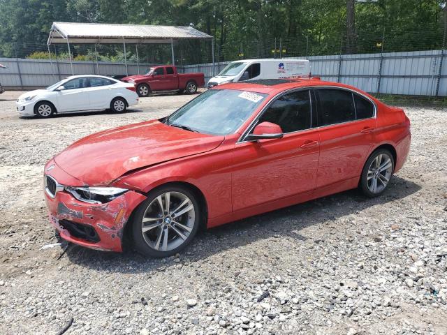  BMW 3 SERIES 2016 Красный