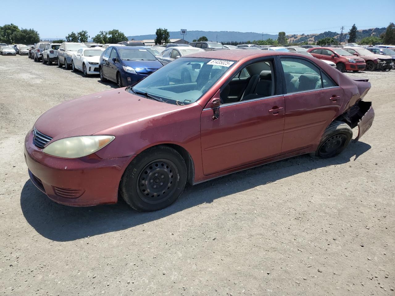 2006 Toyota Camry Le на продаже в San Martin, CA - Rear End