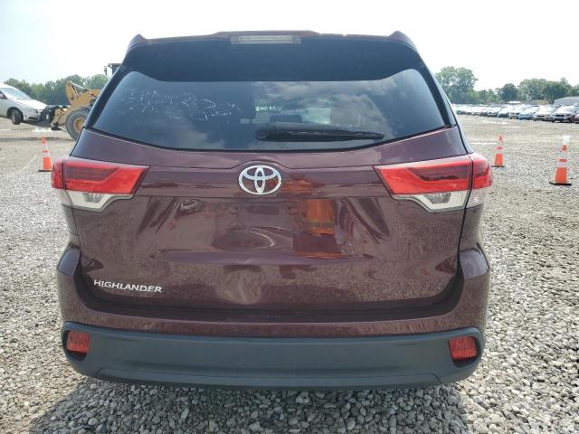  TOYOTA HIGHLANDER 2019 Burgundy