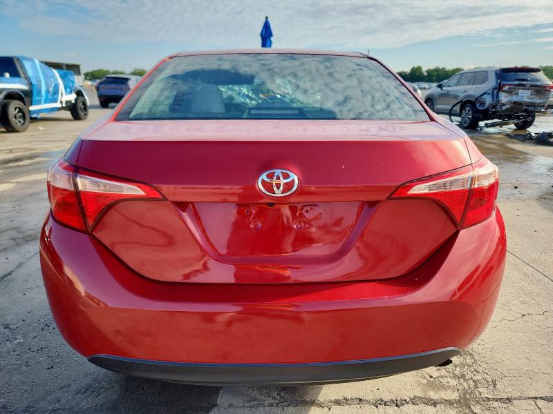  TOYOTA COROLLA 2019 Красный