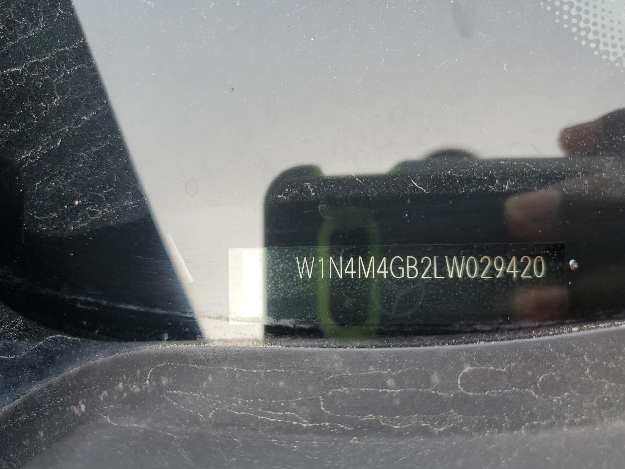 2020 Mercedes-Benz Glb 250 VIN: W1N4M4GB2LW029420 Lot: 58446005