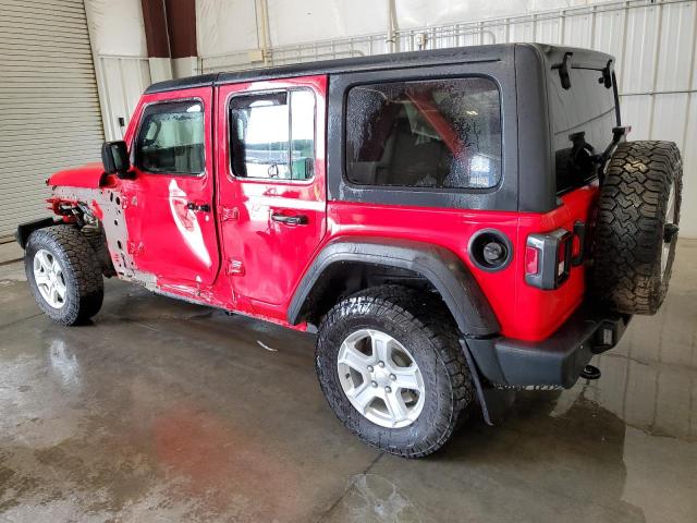  JEEP WRANGLER 2021 Красный