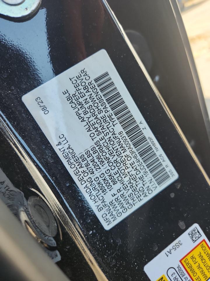 2024 Acura Integra A-Spec Tech VIN: 19UDE4H63RA009318 Lot: 60405235