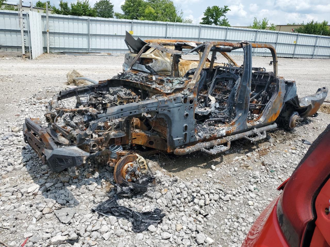 2020 Jeep Gladiator Overland იყიდება Lexington-ში, KY - Burn