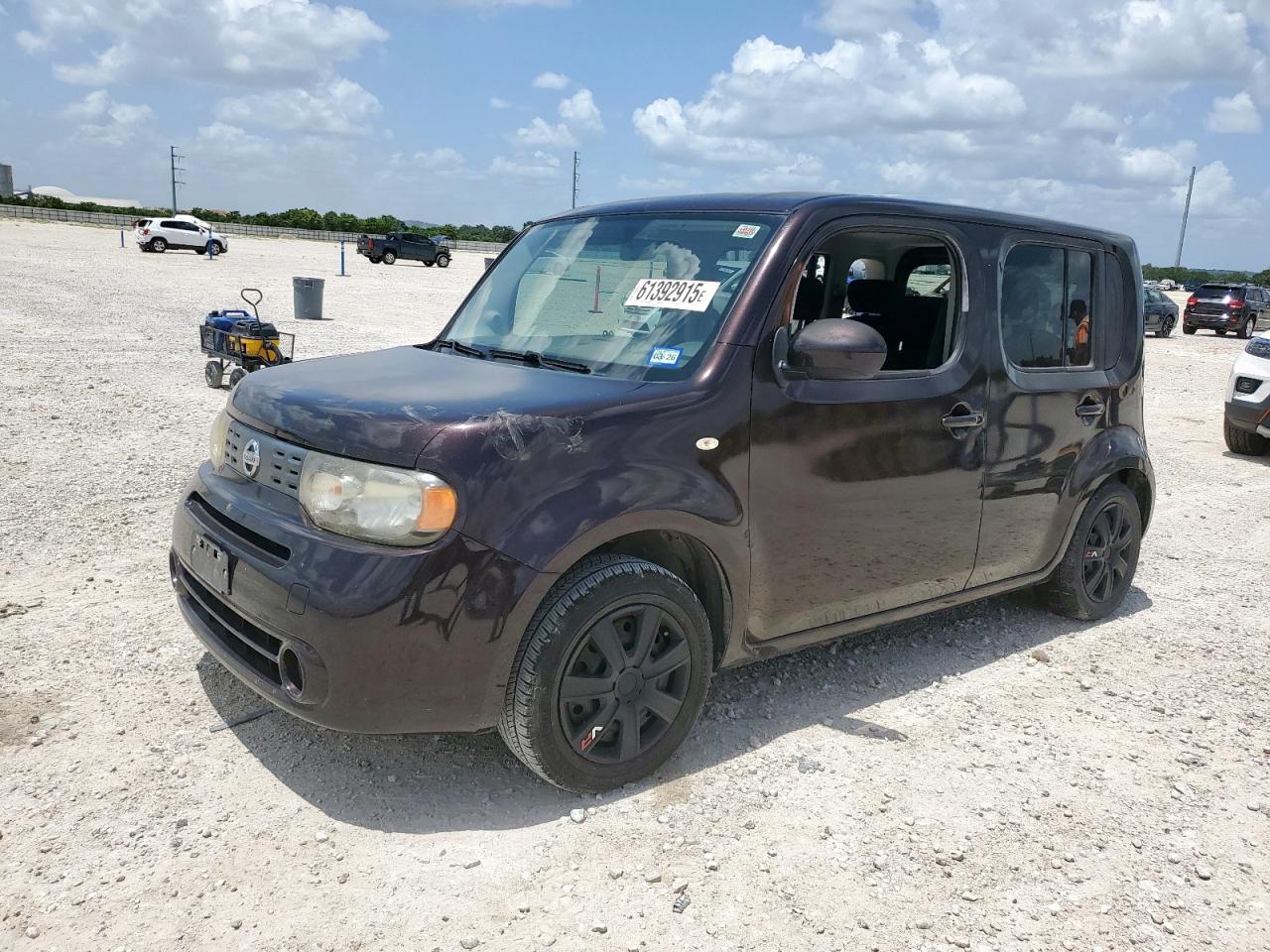 2012 Nissan Cube Base na sprzedaż w New Braunfels, TX - Rear End
