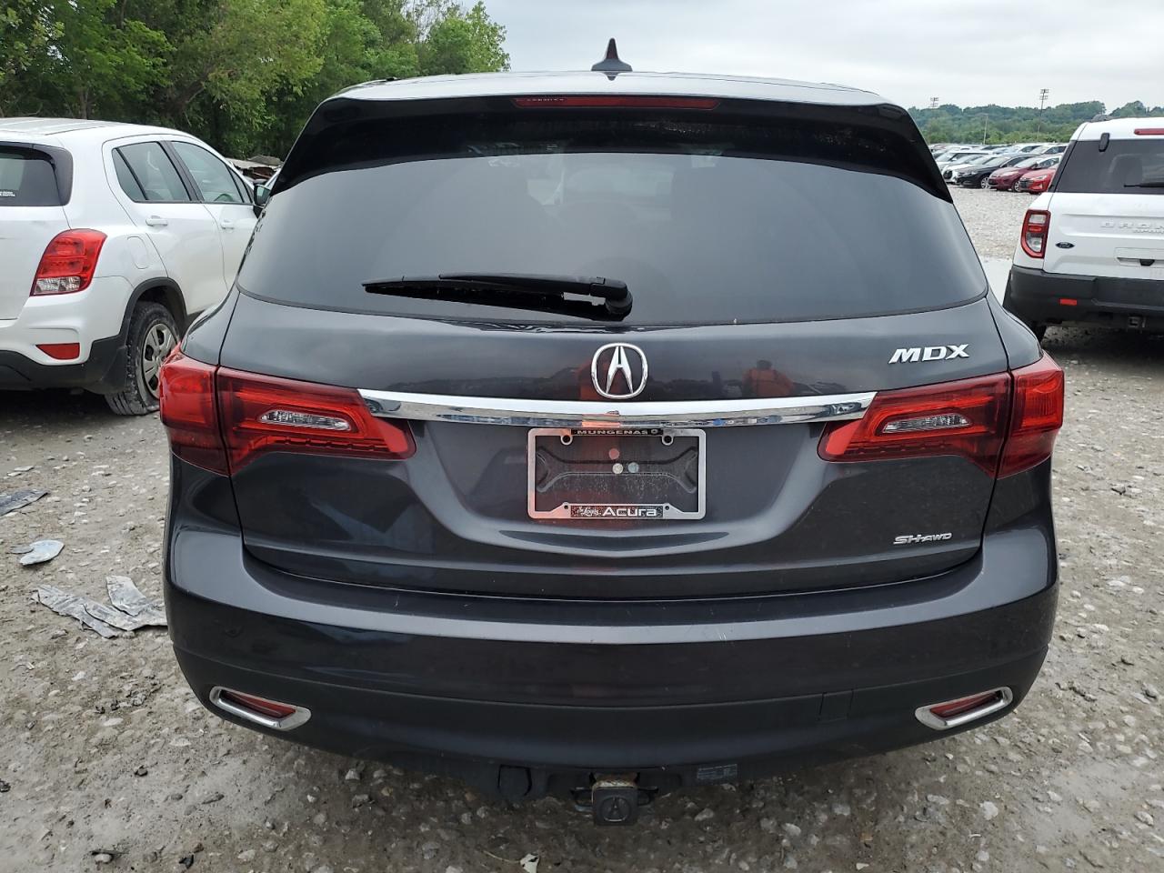 2014 Acura Mdx VIN: 5FRYD4H21EB006644 Lot: 52912715