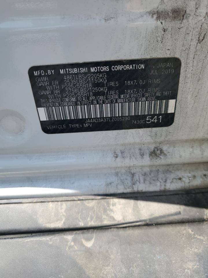 2020 Mitsubishi Outlander Se VIN: JA4AD3A37LZ005290 Lot: 60599935