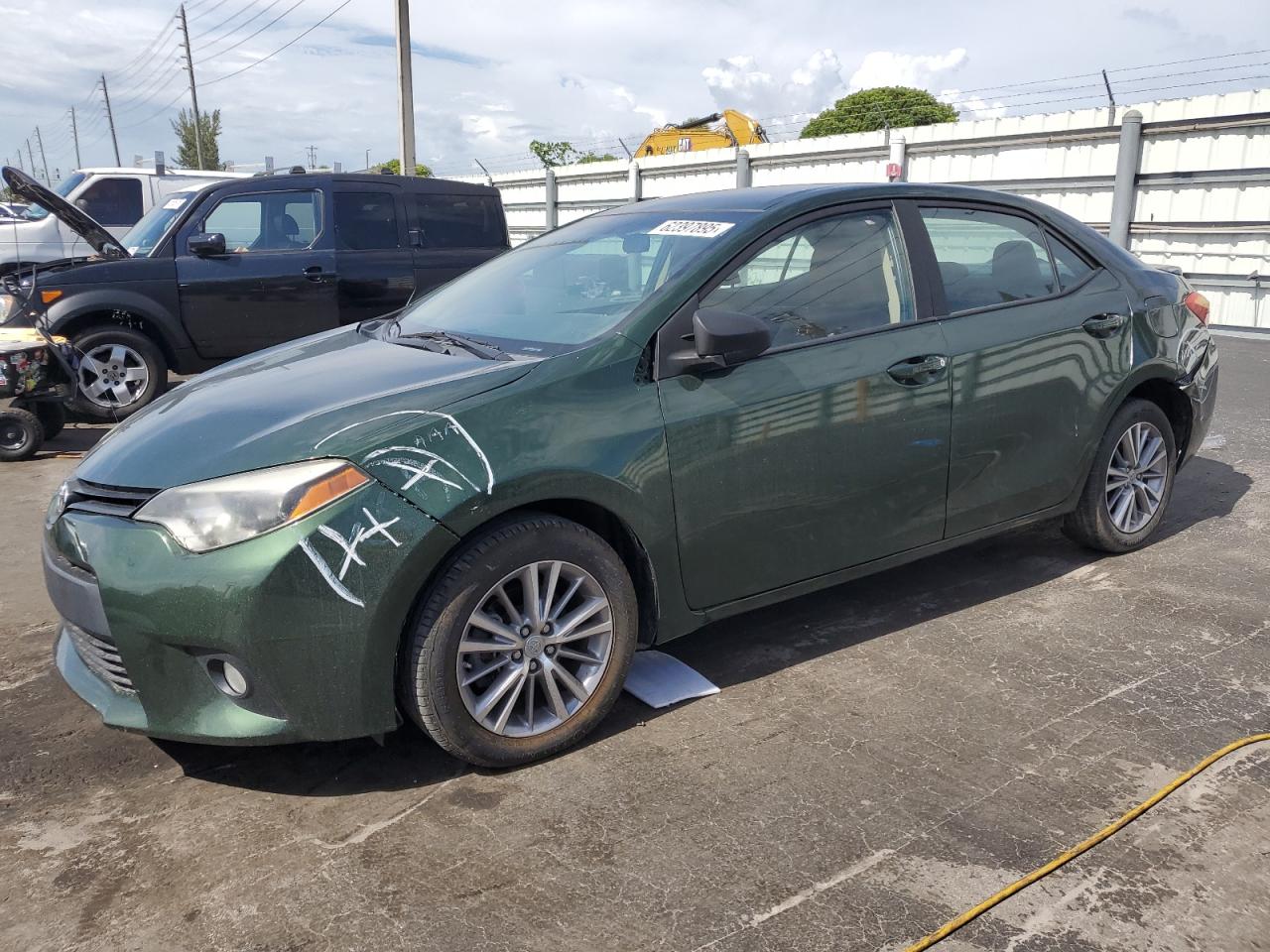 TOYOTA COROLLA 2014 VIN 5YFBURHE9EP017605