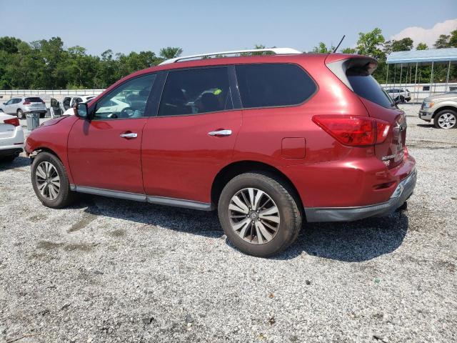  NISSAN PATHFINDER 2017 Czerwony