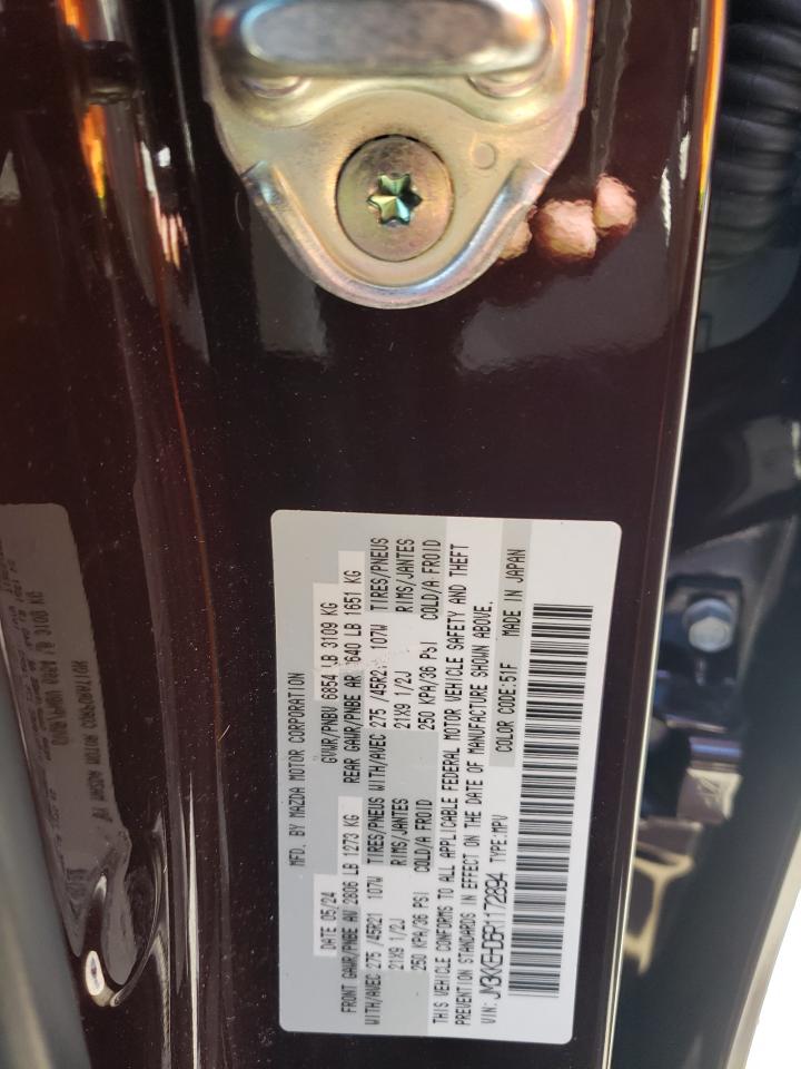 2024 Mazda Cx-90 Premium Plus VIN: JM3KKEHD6R1172894 Lot: 58954425