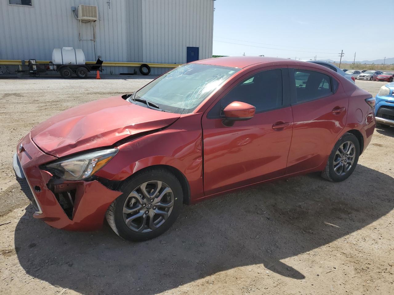2019 Toyota Yaris L na sprzedaż w Tucson, AZ - Front End