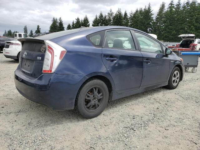  TOYOTA PRIUS 2012 Granatowy