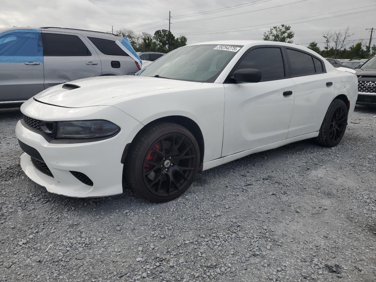 2016 Dodge Charger Police en Venta en Riverview, FL - Water/Flood