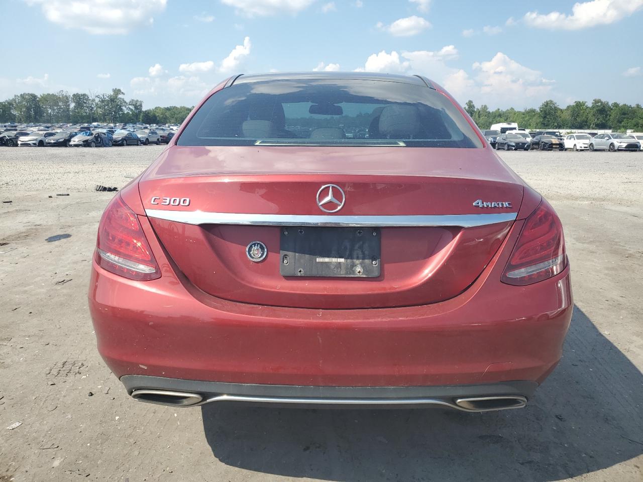 2017 Mercedes-Benz C 300 4Matic VIN: 55SWF4KB8HU214258 Lot: 62573625