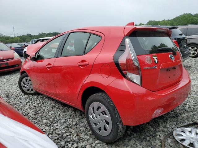  TOYOTA PRIUS 2016 Czerwony