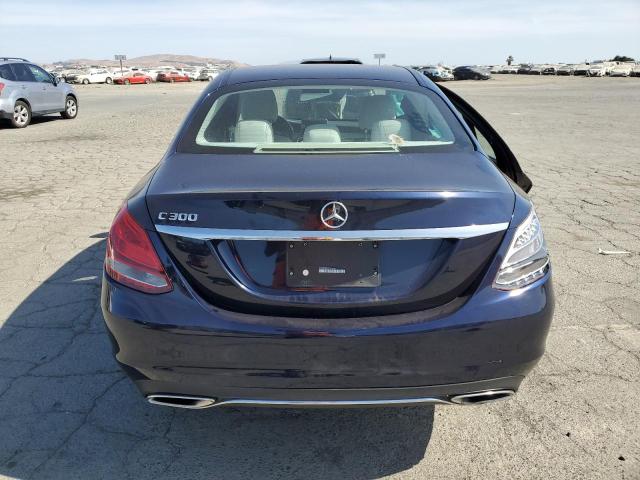  MERCEDES-BENZ C-CLASS 2015 Granatowy