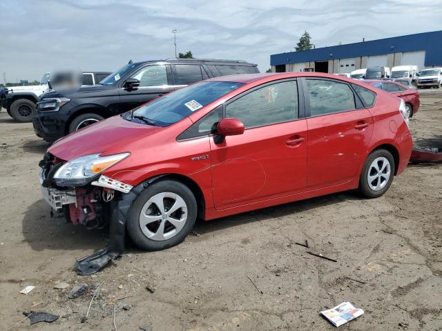  TOYOTA PRIUS 2012 Красный