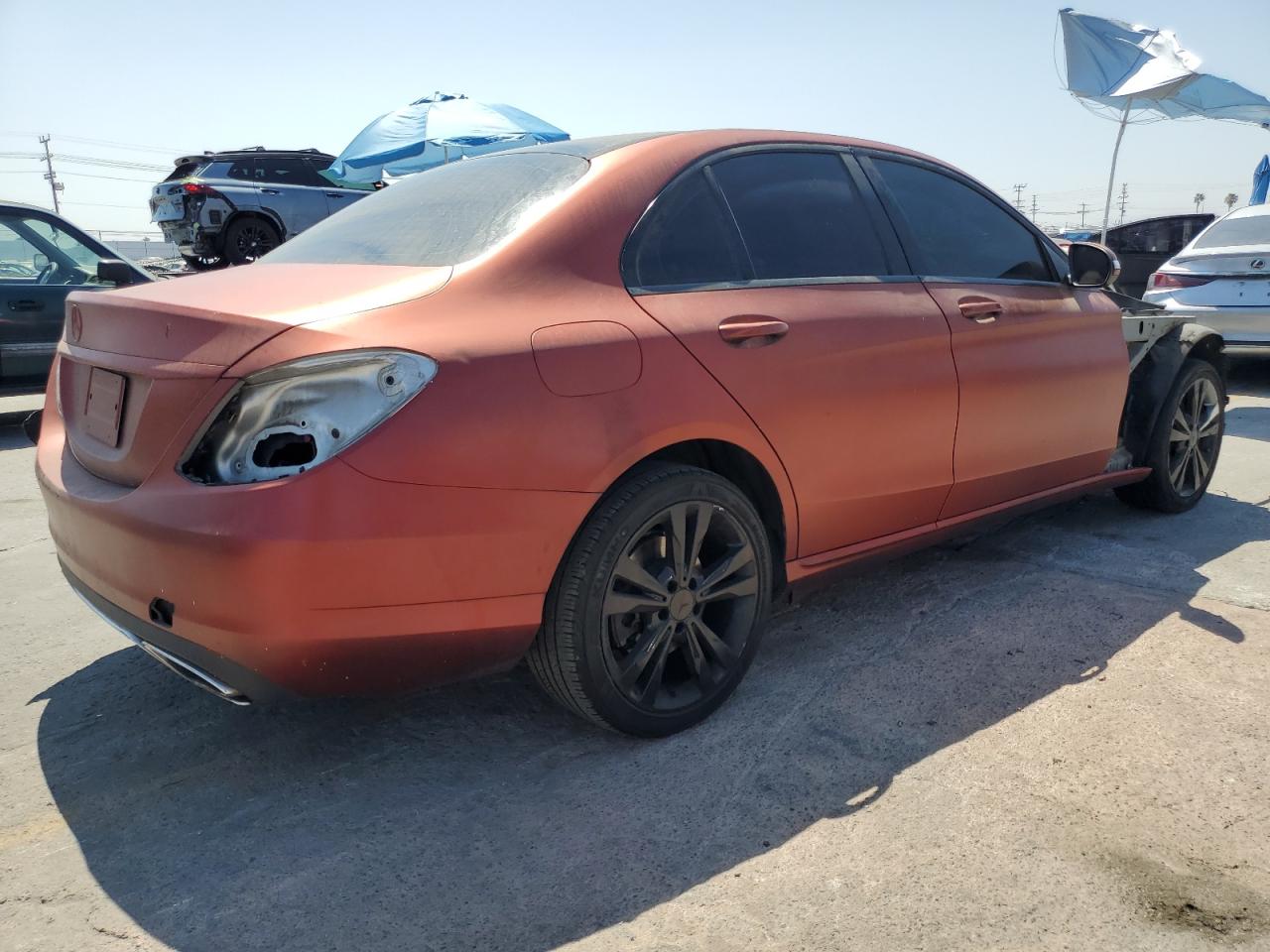 MERCEDES-BENZ C-CLASS 2015 VIN 55SWF4KB0FU037895 photo 3
