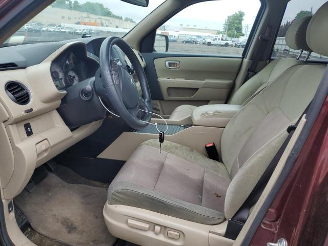  HONDA PILOT 2013 Burgundy